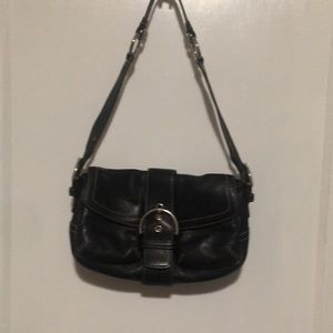 Coach “Vintage “ Black leather purse
